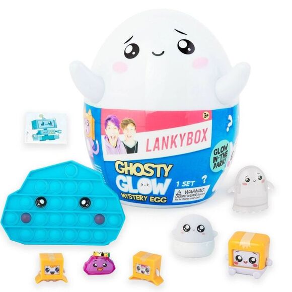 LankyBox -  Ghosty Glow Mystery Egg Blue - Picture 1 of 5
